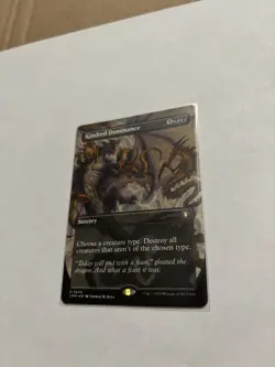 Kindred Dominance (Borderless) #640 Commander Masters Regular Rare M/Nm MTG - Image 1