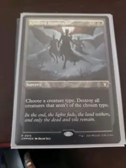 Kindred Dominance (Foil Etched) Commander Masters Foil - Image 1