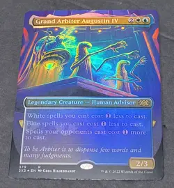 Grand Arbiter Augustin IV (Borderless) #379 Foil Double Masters 2022 - Image 2