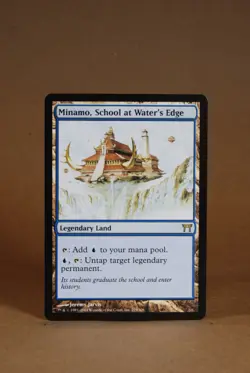 MTG Minamo, School at Water's Edge Champions of Kamigawa Regular NM/M never play - Image 1