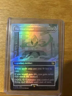 The Wind Crystal (Borderless) Final Fantasy Foil - Image 1