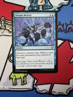 Distant Melody x1 Mtg The Lost Caverns of Ixalan Commander - Image 1