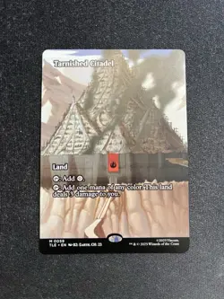 MTG Tarnished Citadel (Borderless) - Avatar: The Last Airbender - Mythic - NM - Image 1