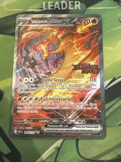 2025 Pokemon SV Destined Rivals Team Rocket's Moltres ex Stamp Promo #229/182 - Image 1