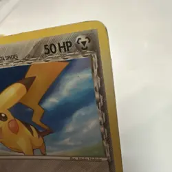 Pikachu 79/110 EX Holon Phantoms Non Holo Pokemon Card - Image 3