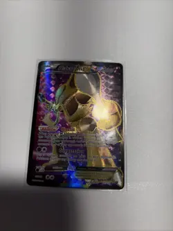 Pokemon Alakazam EX TCG Fates Collide Holo Full Art Ultra Rare Card 117/124 - Image 1