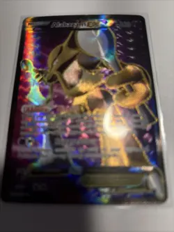 Pokemon Alakazam EX TCG Fates Collide Holo Full Art Ultra Rare Card 117/124 - Image 3