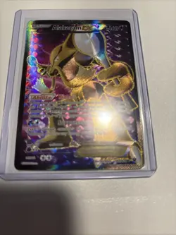 Pokemon Alakazam EX TCG Fates Collide Holo Full Art Ultra Rare Card 117/124 - Image 5