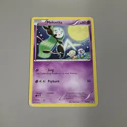 Meloetta BW68 - 2012 HP Pokemon Card - Black & White Black Star Promo Non-Holo - Image 1