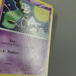 Meloetta BW68 - 2012 HP Pokemon Card - Black & White Black Star Promo Non-Holo - Image 3