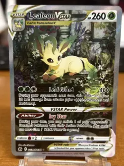 Pokemon TCG - Leafeon VSTAR GG35/GG70 SWSH Crown Zenith Galarian Gallery NM/M - Image 1