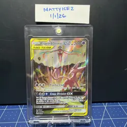 2020 POKEMON SM BLACK STAR PROMO TAG TEAM POWERS COLL ESPEON & DEOXYS GX - Image 1