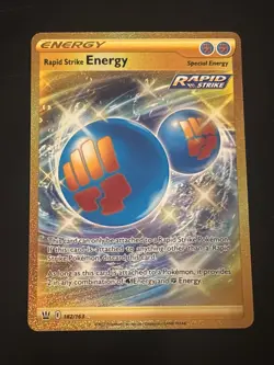 Pokemon TCG Rapid Strike Energy 182/163 Battle Styles NM - Image 1