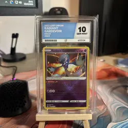 Pokemon TCG Radiant Gardevoir Sword & Shield - Lost Origin 069/196 ACE Grade 10 - Image 1