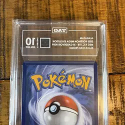 2025 POKEMON MEGA EVOLUTION POKEMON CENTER ETB PROMO #009 ALAKAZAM TAG 10 - Image 3