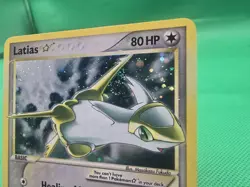 Pokemon TCG Ex Deoxys 105/107 Latias Gold Star Holo Good Condition - Image 4