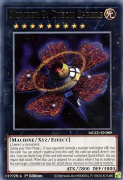 Number 9: Dyson Sphere - MGED-EN089 - Rare - 1st Edition - Lightly Played - Image 1