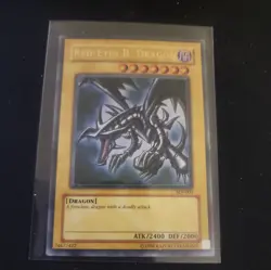 Yu-Gi-Oh! Red Eyes Black Dragon SDJ-001 Red-Eyes B. Ultra Rare Holo - Image 1