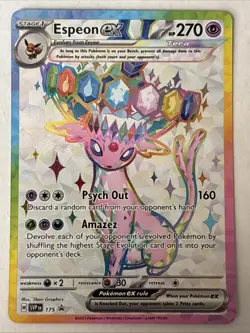 Espeon EX SVP175 Sv: Scarlet & Violet Promo Cards Holo NM - Image 1