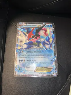 Pokemon TCG Ash-Greninja EX XY Black Star Promo XY133 Holo Card TCG Regular Size - Image 2