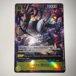 One Piece TCG OP14-104 Gecko Moria AA Alt Art Card Game CCG ENGLISH - Image 1