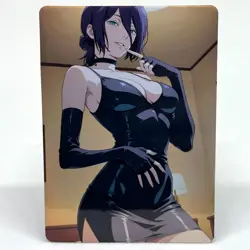 Chainsaw Man Reze Goddess Anime Waifu ACG Foil Card - Image 1