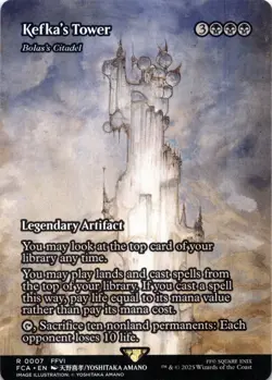 Kefka's Tower - Bolas's Citadel Final Fantasy: Through the Ages Magic MTG NM - Image 1