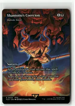 Shantotto's Coercion - Diabolic Intent FINAL FANTASY Through the Ages MTG NM - Image 1
