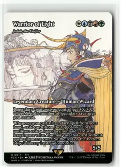 Warrior of Light - Jodah, the Unifier FINAL FANTASY Through the Ages MTG NM - Image 1