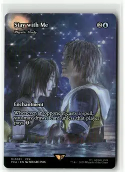 Stay with Me - Rhystic Study FINAL FANTASY Through the Ages MTG NM - Image 1