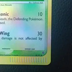 Ninjask 38/97 EX Dragon Reverse Holo Rare E-Reader Pokemon Card - Image 4