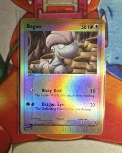 Pokemon TCG Bagon 50/97 EX Dragon E-Reader Reverse Holo - LP 🌈 - Image 2