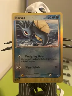 Horsea 58/97 Reverse Holo Pokemon Dragon E-Reader 2003 - Image 1