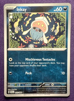 Inkay 33 /64 | SV: Shrouded Fable | Reverse Holo | Pokemon (NM/LP) - Image 1