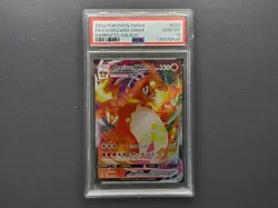2020 Pokemon Sword & Shield Darkness Ablaze #020 Charizard Vmax PSA 10 - Image 1
