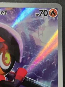 Pokemon TCG: Phantasmal Flames - Charcadet (MEP-022) Black Star Promo Full Art - Image 3