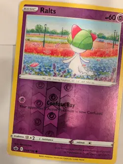 Ralts 059/198 Chilling Reign Pokemon Reverse Holo Foil Rare Nice! - Image 1