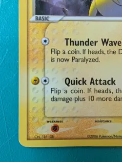 2006 Pokemon EX Holon Phantoms Pikachu #78/110 MP - Image 5