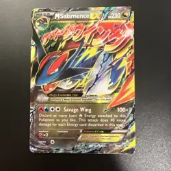 Pokemon TCG M Salamance Ex Promo XY171 LP+ - Image 1