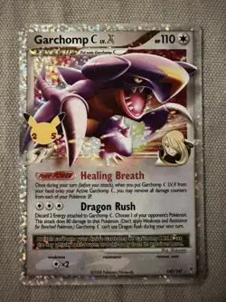Pokemon TCG: 2021 Celebrations Classic Collection Garchomp C lvl X (145/147) - Image 2