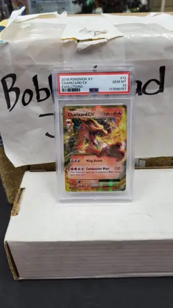 2016 CHARIZARD EX ULTRA RARE XY EVOLUTIONS POKEMON TCG PSA 10 GEM MINT #12/108 - Image 1