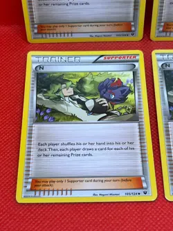 Pokemon Tcg N 105/124 Fates Collide x4 Non Holo - Image 4