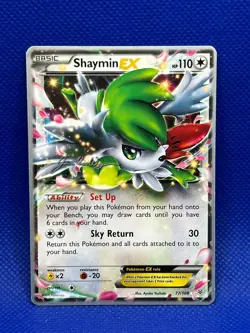 Pokemon Tcg Shaymin EX 77/108 XY Base WC 2015 - Image 1