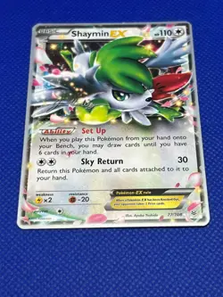 Pokemon Tcg Shaymin EX 77/108 XY Base WC 2015 - Image 2