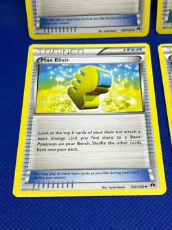 Pokemon Tcg Max Elixir 102/122 Breakpoint x4 Non Holo - Image 4
