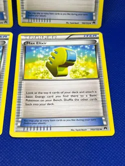 Pokemon Tcg Max Elixir 102/122 Breakpoint x4 Non Holo - Image 5