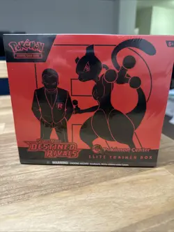 Pokemon Center Exclusive Elite Trainer Box Scarlet & Violet Destined Rivals ETB - Image 1