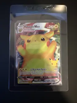 Pikachu VMAX SWSH062 BLACK STAR Promo Celebrations 25th Ann. Pokemon MINT - Image 1