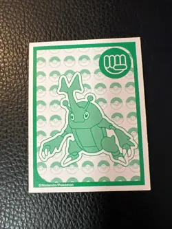 Heracross Pokemon 1996-1999 K7 Japanese Vintage Carddass Karuta US SELLER LP+ - Image 2