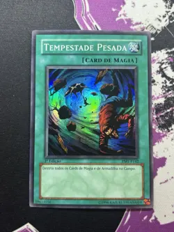 Yugioh PORTUGUESE Heavy Storm PMT-P142 MRD-142 Super Rare 1st Edition - Image 1